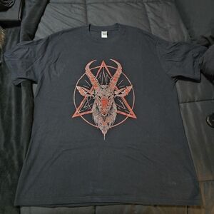 Men's Black Baphomet T-Shirt